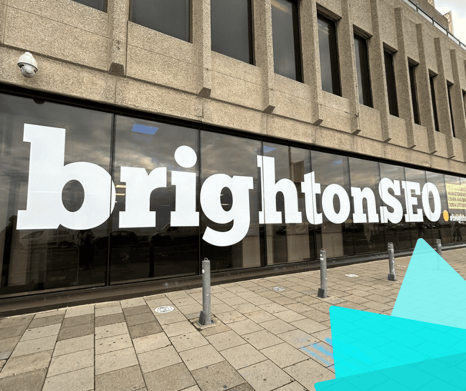 Outside BrightonSEO conference